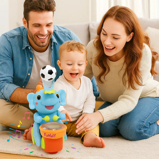 Boomy® ELEFANTITO CON TECNOLOGÍA DE PELOTA FLOTANTE