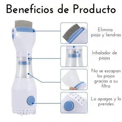 Saca piojo y liendras eléctrico PiojoKiller Max™