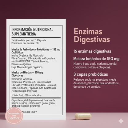 EnzyViva™ – Complejo Natural de Enzimas y Probióticos