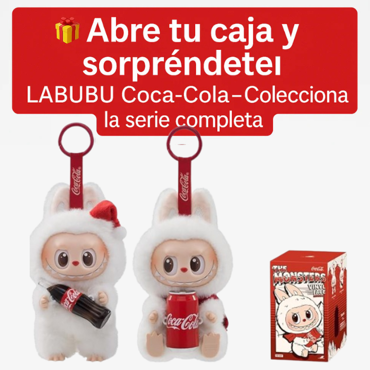 Edición Exclusiva LABUBU x Coca-Cola - Caja Sorpresa de Edición Limitada