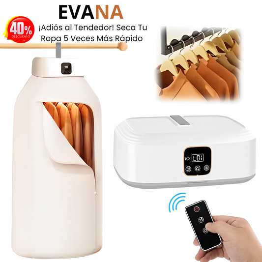POTENTE SECADORA PORTÁTIL PARA ROPA | EVANA™