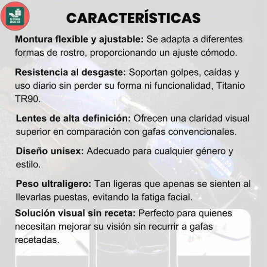 OFERTA 2X1 GAFAS TR90 + Envío Gratis 🎁
