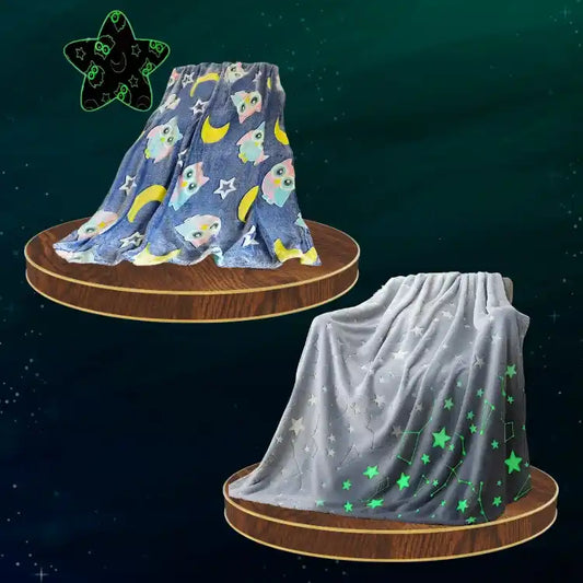 LuzPolar™ Colcha Abrigadora que Brilla de Noche  x 2 unds