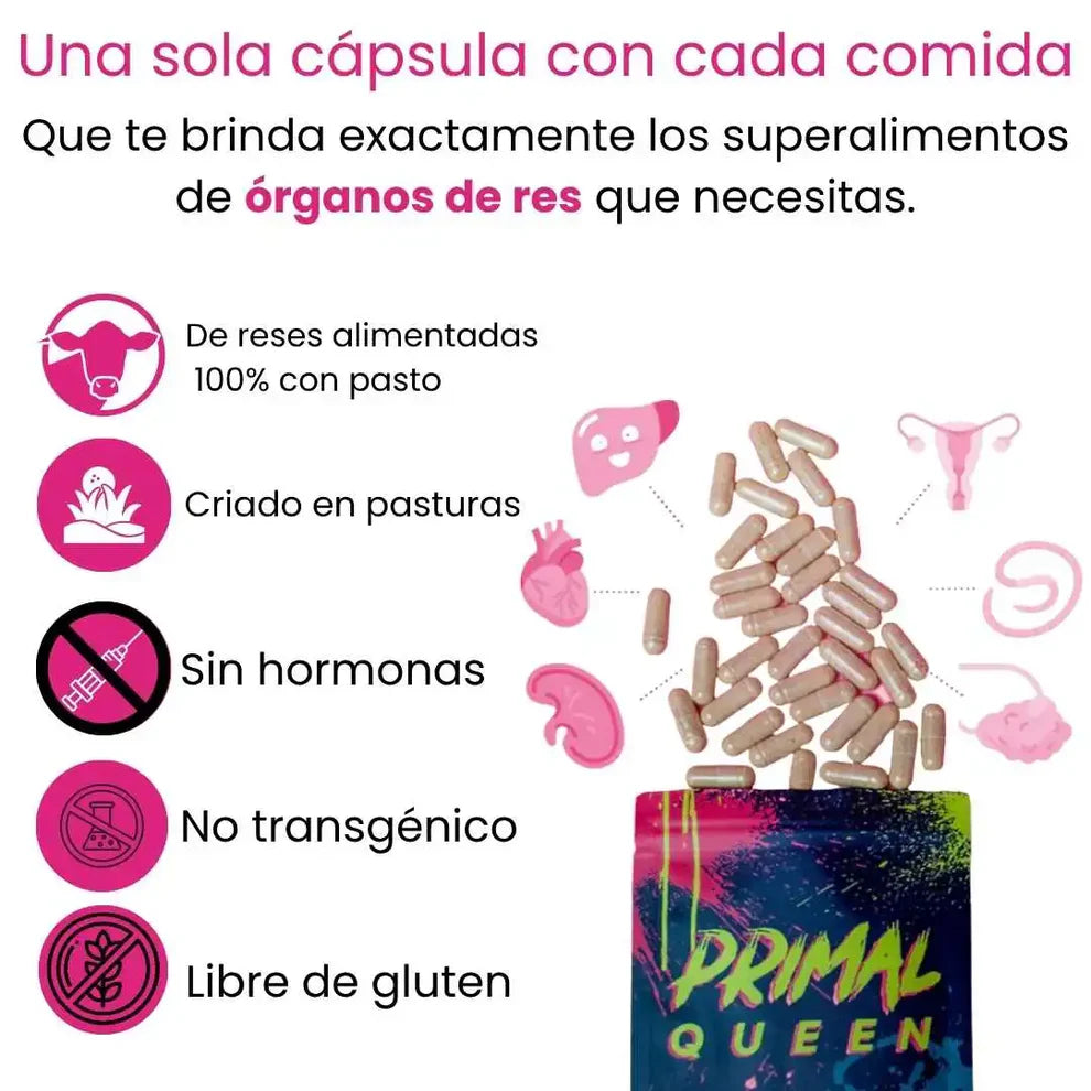 Primal Queen – Energía, Vitalidad y Equilibrio Natural para la Mujer
