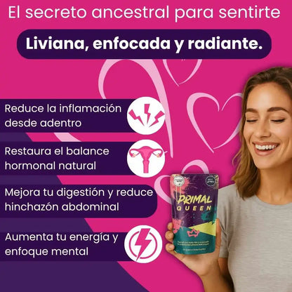 Primal Queen – Energía, Vitalidad y Equilibrio Natural para la Mujer