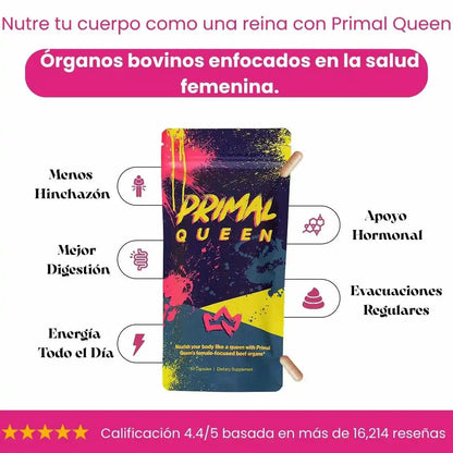Primal Queen – Energía, Vitalidad y Equilibrio Natural para la Mujer
