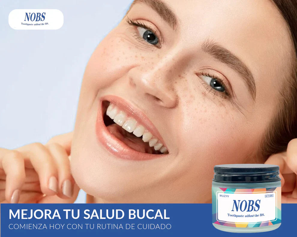 NOBS - PASTA DENTAL EN TABLETAS + ENVÍO GRATIS