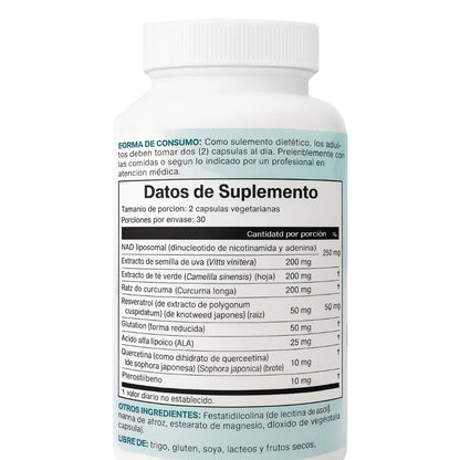 Vitalé Liposomal NAD+ Ultimate™ 1000 mg (10 en 1)