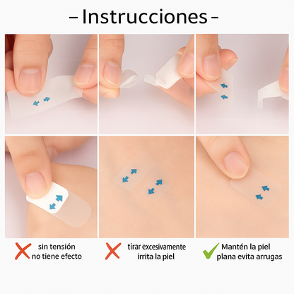 3 x1 FACE LIFTING PATCH™ Parches Invisibles de Estiramiento Facial (120 parches)
