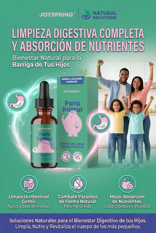 ParaPatrol Kids – Gotas Naturales para Limpieza Digestiva