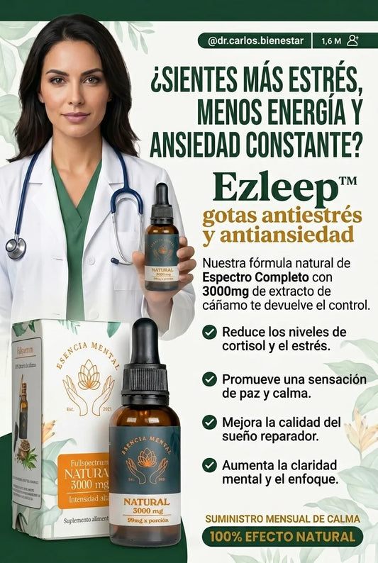 Ezleep™ gotas antiestrés y antiansiedad