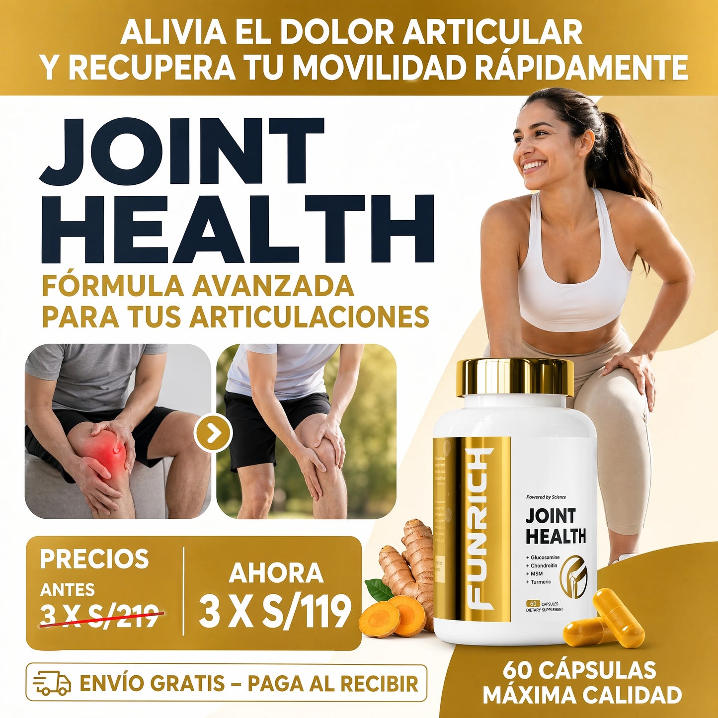 Joint Health – Alivia el Dolor Articular y Recupera tu Movilidad Rápidamente
