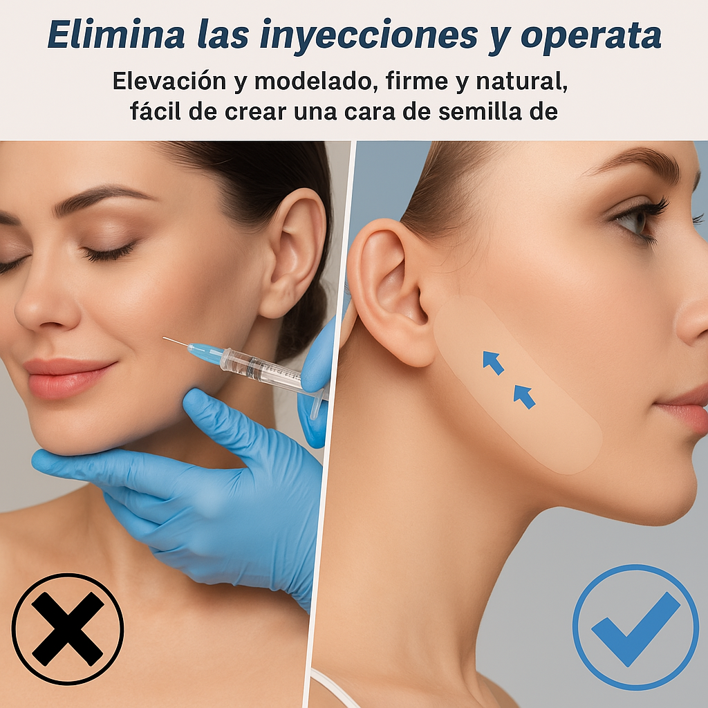3 x1 FACE LIFTING PATCH™ Parches Invisibles de Estiramiento Facial (120 parches)