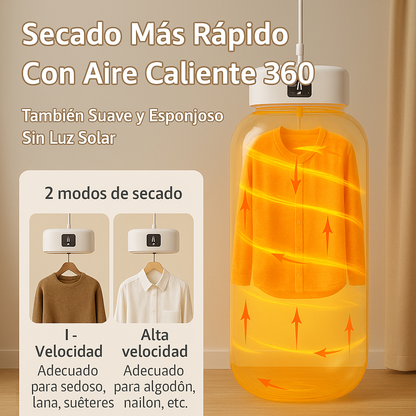 POTENTE SECADORA PORTÁTIL PARA ROPA | EVANA™