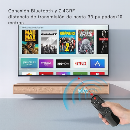 CONTROL REMOTO UNIVERSAL CON TECLADO (Recargable Portátil)
