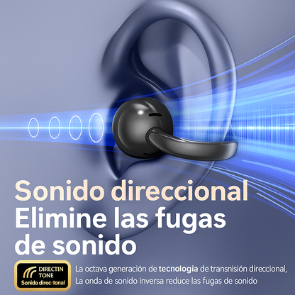 Auriculares Bluetooth M100 con clip de oreja