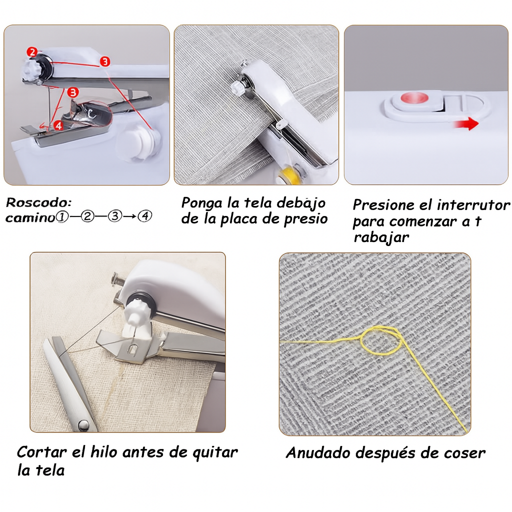 🔥Promoción de último día 50% de descuento🔥 Máquina de coser eléctrica portátil