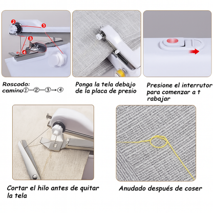 🔥Promoción de último día 50% de descuento🔥 Máquina de coser eléctrica portátil