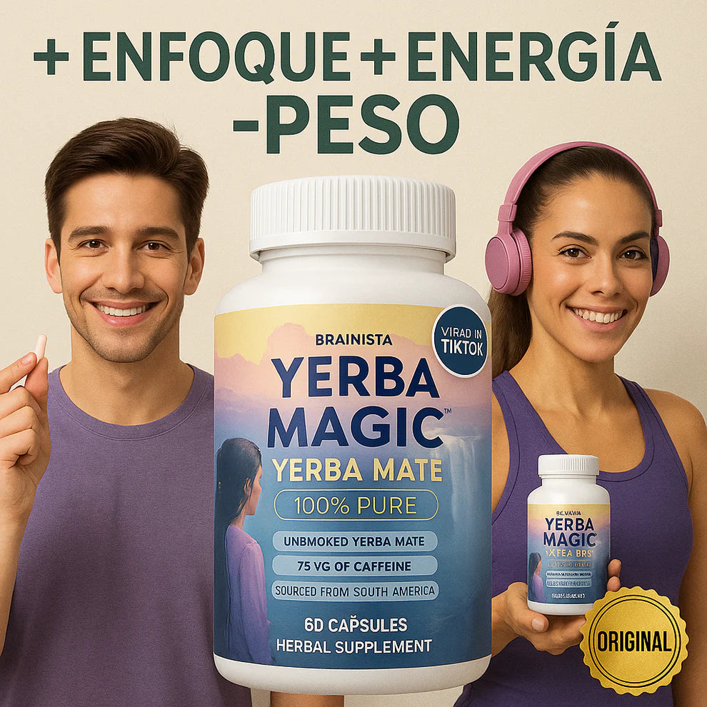 Yerba Magic - Cápsulas De Yerba Mate I 60 Cápsulas