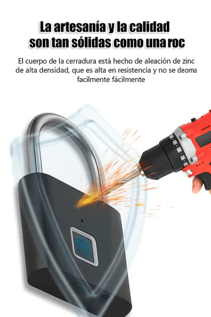Candado Biométrico Inteligente – Seguridad en 0.5 segundos con tu huella