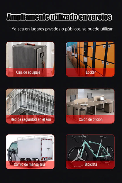 Candado Biométrico Inteligente – Seguridad en 0.5 segundos con tu huella