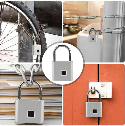 Candado Biométrico Inteligente – Seguridad en 0.5 segundos con tu huella