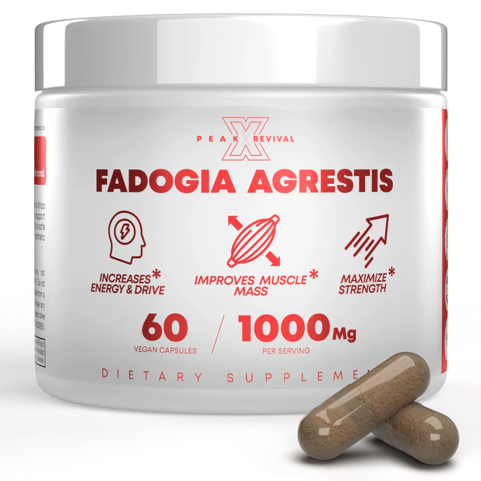 Fadogia Agrestis Premium - Energía, fuerza y vitalidad natural