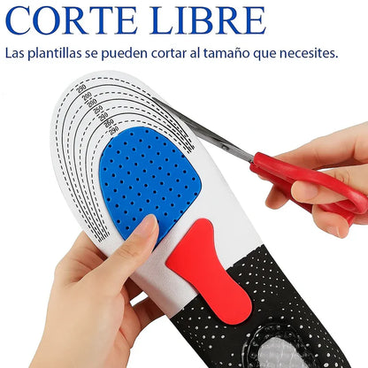 OFERTA 2 X 1 Plantillas Ortopédicas AlivioFeet™ - Alivia dolor de pies y fascites plantar