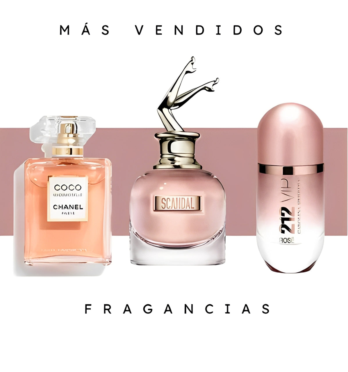 [KIT LUXE] - SCANDAL | COCO MADEMOISELLE | 212 VIP ROSÉ + CREMA VICTORIA SECRET